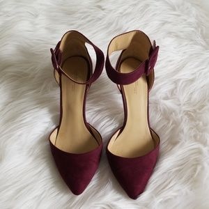 Zara Ankle Strap Low Heel